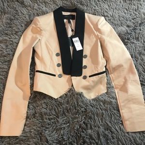 BCBGMaxAzria Crop Blazer XS BNWT